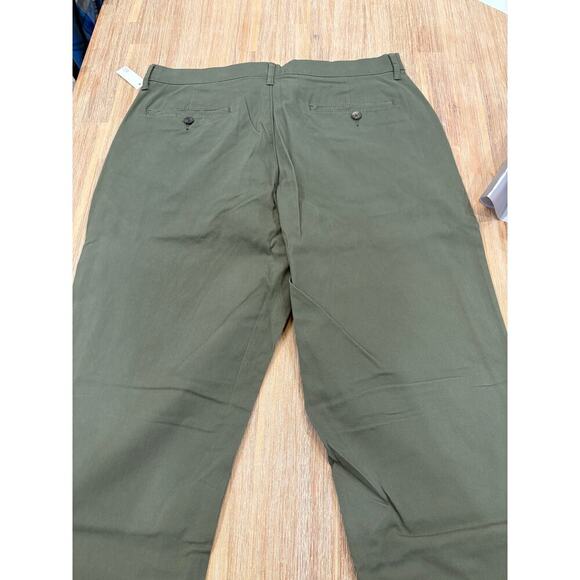 NWT MENS ATHLETIC FIT CASUAL STRETCH CHINO PANTS GOLF PANTS 36x33 - Picture 7 of 8